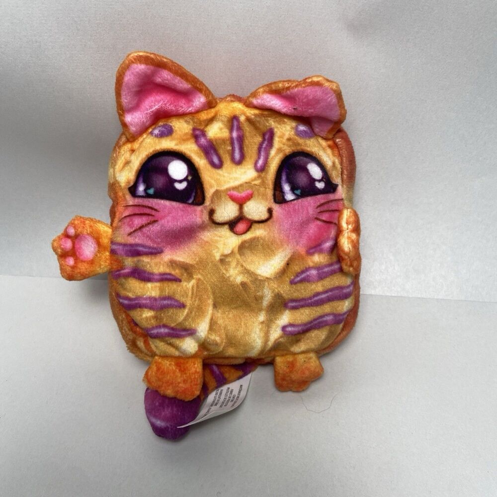 Cookeez Makery Toasty Treatz Plush Orange Kitty Scented Plush 5 inch
